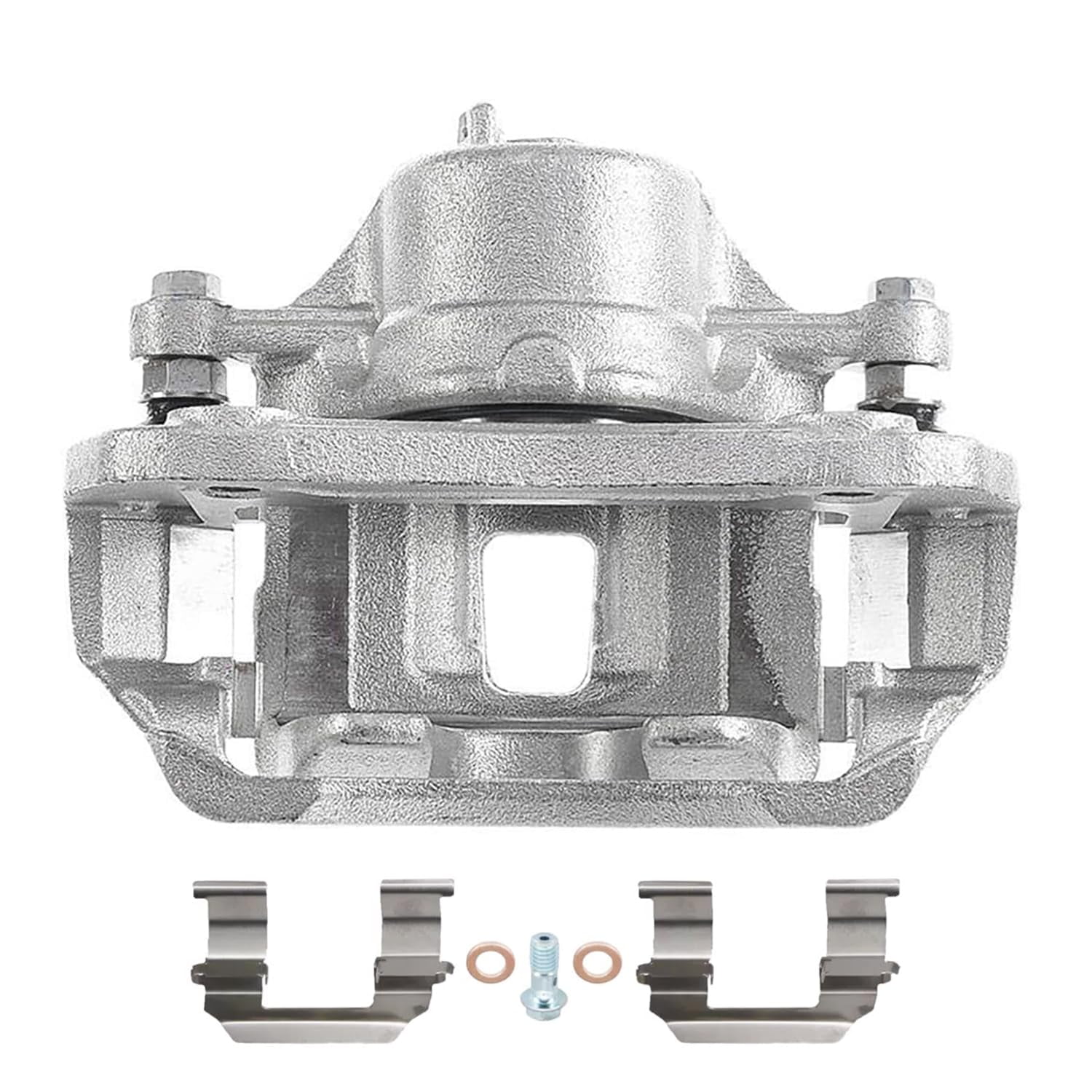 Detroit Axle - Front Brake Calipers for 07-10 Hyundai Elantra Kia Magentis, 06-10 Sonata Optima Disc Brake Calipers with Brackets Assembly 2006 2007 2008 2009 2010