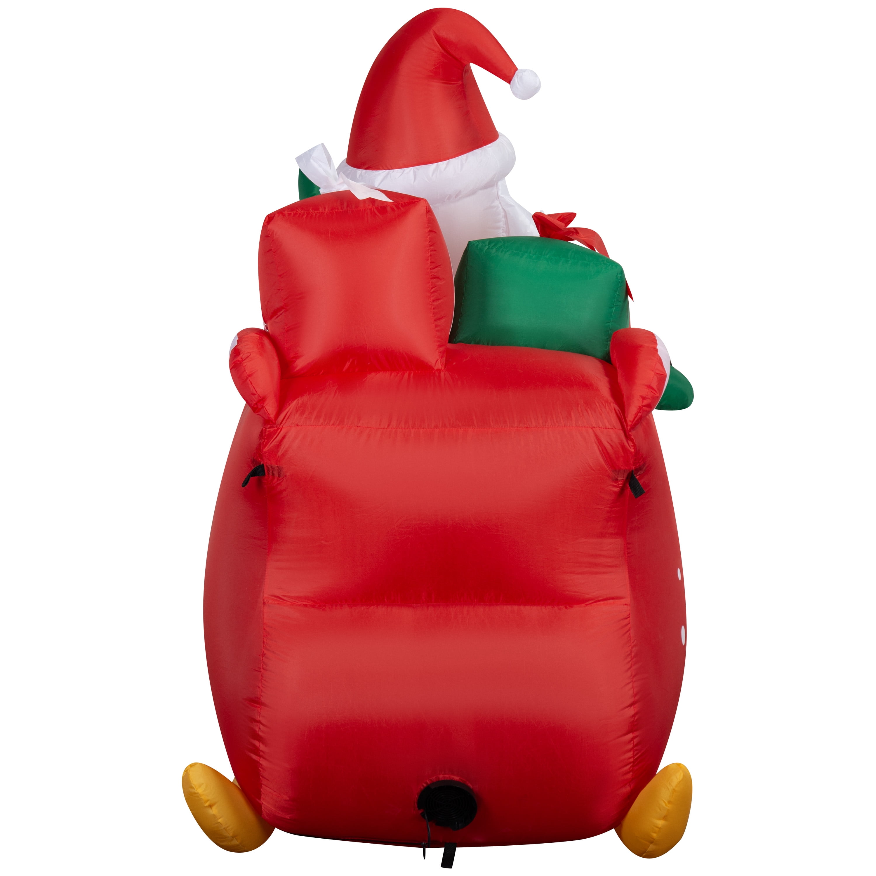 5 ft Santa’s Sleigh Christmas Airblown Yard Inflatable, Multicolor, by Holiday Time