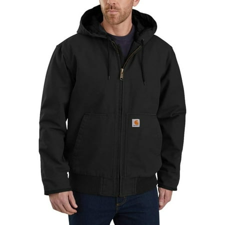 Car-hartt Men's Loose Fit Washed Duck Insulated Active Jacket