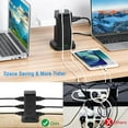 Surge Protector Power Strip Tower, 6.5ft Long Extension Cord with 4 USB