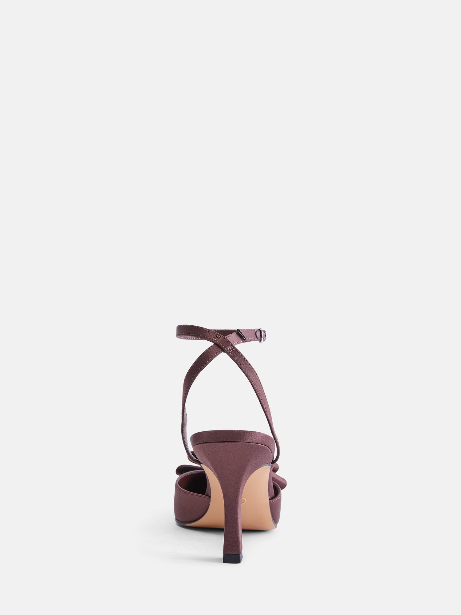 No Boundaries Women's Slingback Bow Heels