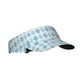 thumbnail image 1 of Balery Blue and White Squares Gorra deportiva con visera ajustable para mujer y hombre (talla única), 1 of 7