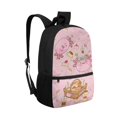 thumbnail image 2 of HUIACONG Sweet Pink Cartoon School Backpack for Teen Boys Large Capacity Ergonomic Padded Shoulder Straps for Kids Ages 6‑18 Daily Use, 2 of 6