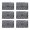 Black, variant on Expandable Trunk Protector for Trees and PE Mesh Cover for Pruning and Animal Deterrent Black 33x20cm