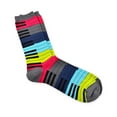 thumbnail image 4 of TeeHee Music Cotton Crew Socks for Women and Men 3-Pack (9-11, Piano Key), 4 of 7