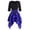 Blue, variant on Womens Casual Tennis Dress Distinctive Asymmetrical Lace Up Print O Neck Plaid Dress for Modern Everyday Wear Gray M