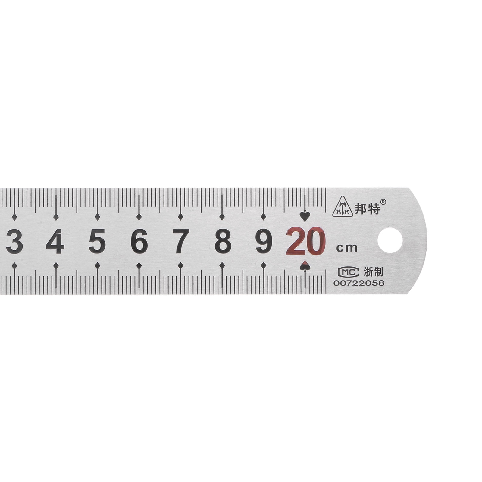 uxcell-stainless-steel-ruler-8-metal-rulers-1-wide-inch-and-metric