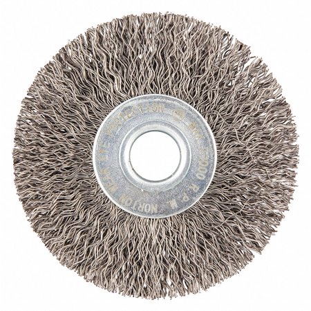 Norton Abrasives Wire Wheel Brush Crimped Carbon Steel 66252839024
