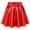 Red, variant on KAUOD Girls Metallic Mini Skirts High Waist Athletic Skirt with Shorts Activewear for Teens Kids Performance Tennis