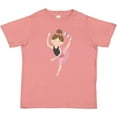 thumbnail image 3 of Inktastic Ballet Dancer for Little Girls Girls Toddler T-Shirt, 3 of 5