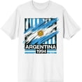 thumbnail image 3 of World Cup 1994 Argentina Adult White Crew Neck Short Sleeve Tee-Medium, 3 of 4