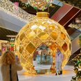 thumbnail image 4 of Pantalla LED impermeable para exteriores, arco LED comercial grande, luces con motivos navideños para decoraciones de Plaza de jardín y parque al aire libre, 4 of 4