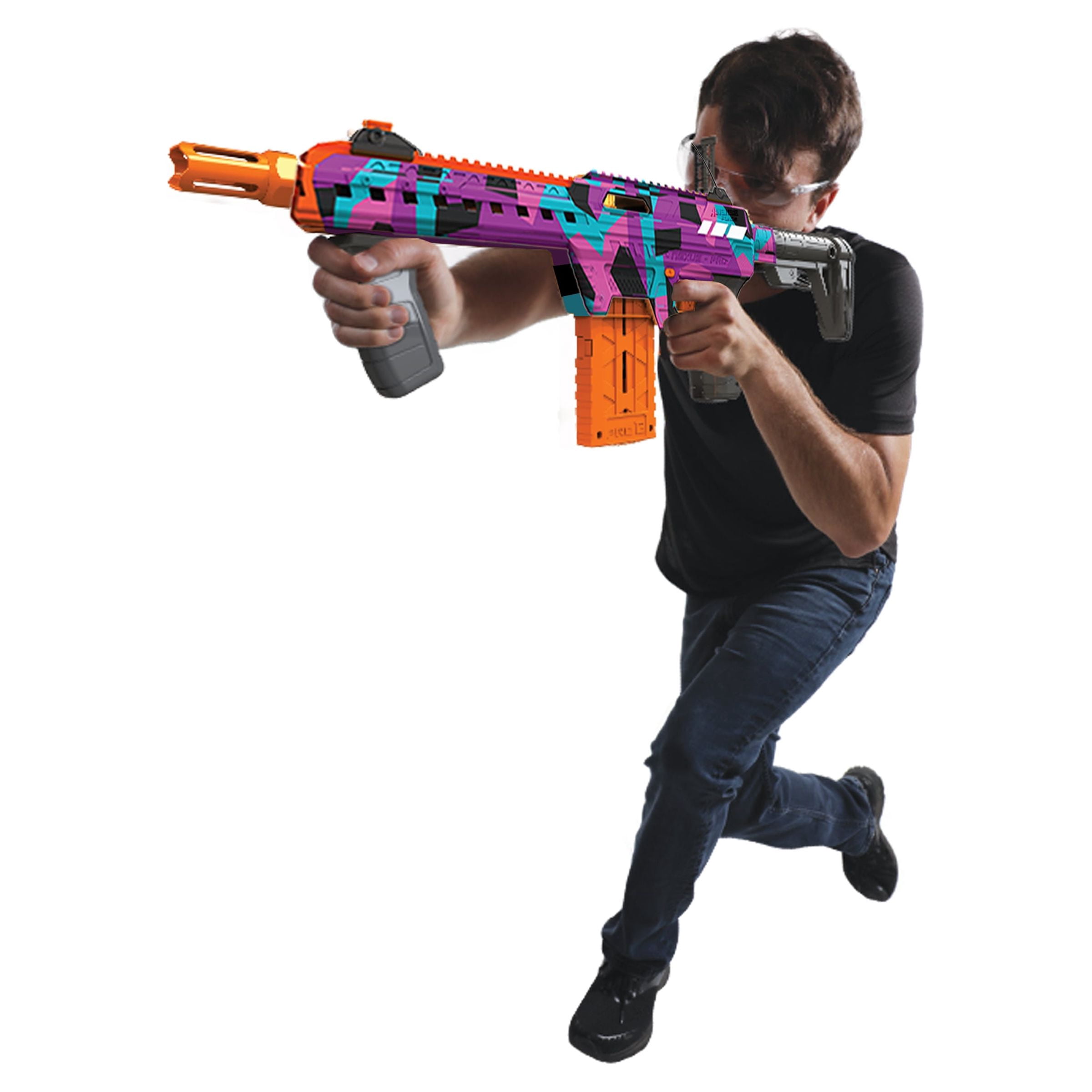 Adventure Force Tactical Strike Nexus Pro Ultimate Foam Dart Blaster – Special Graphic Camo Edition