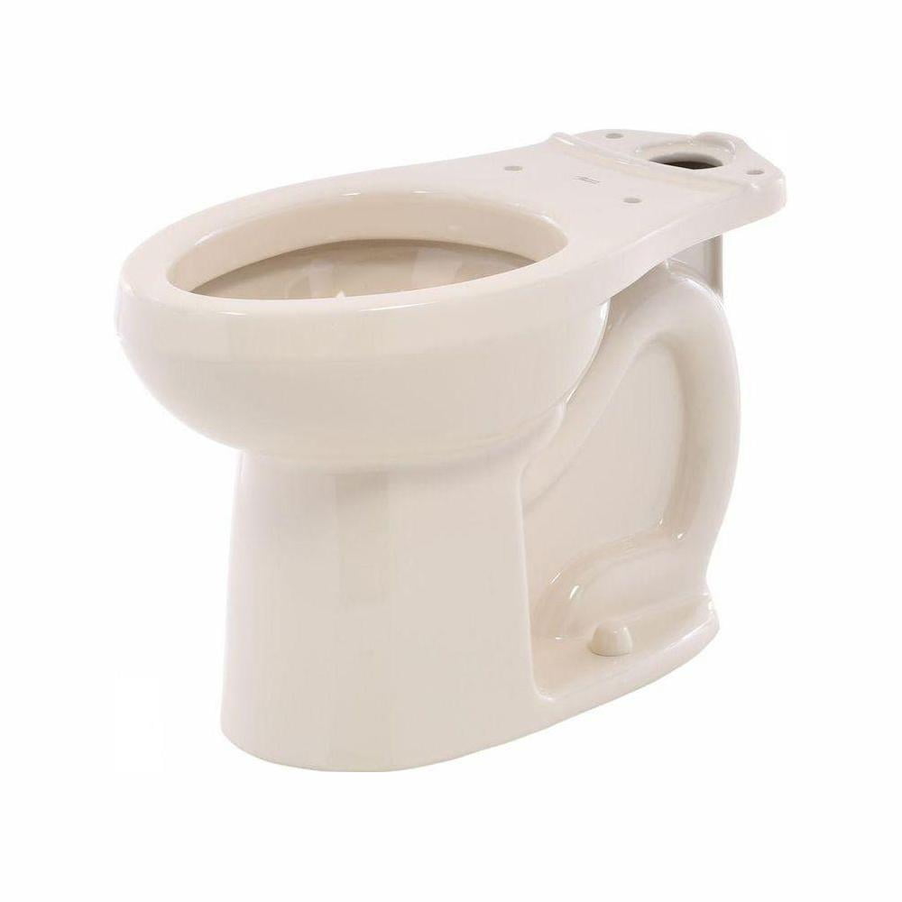 Photo 1 of American Standard H2Option 1/1.6 GPF Chair Height Elongated Toilet Bowl Only in Bone