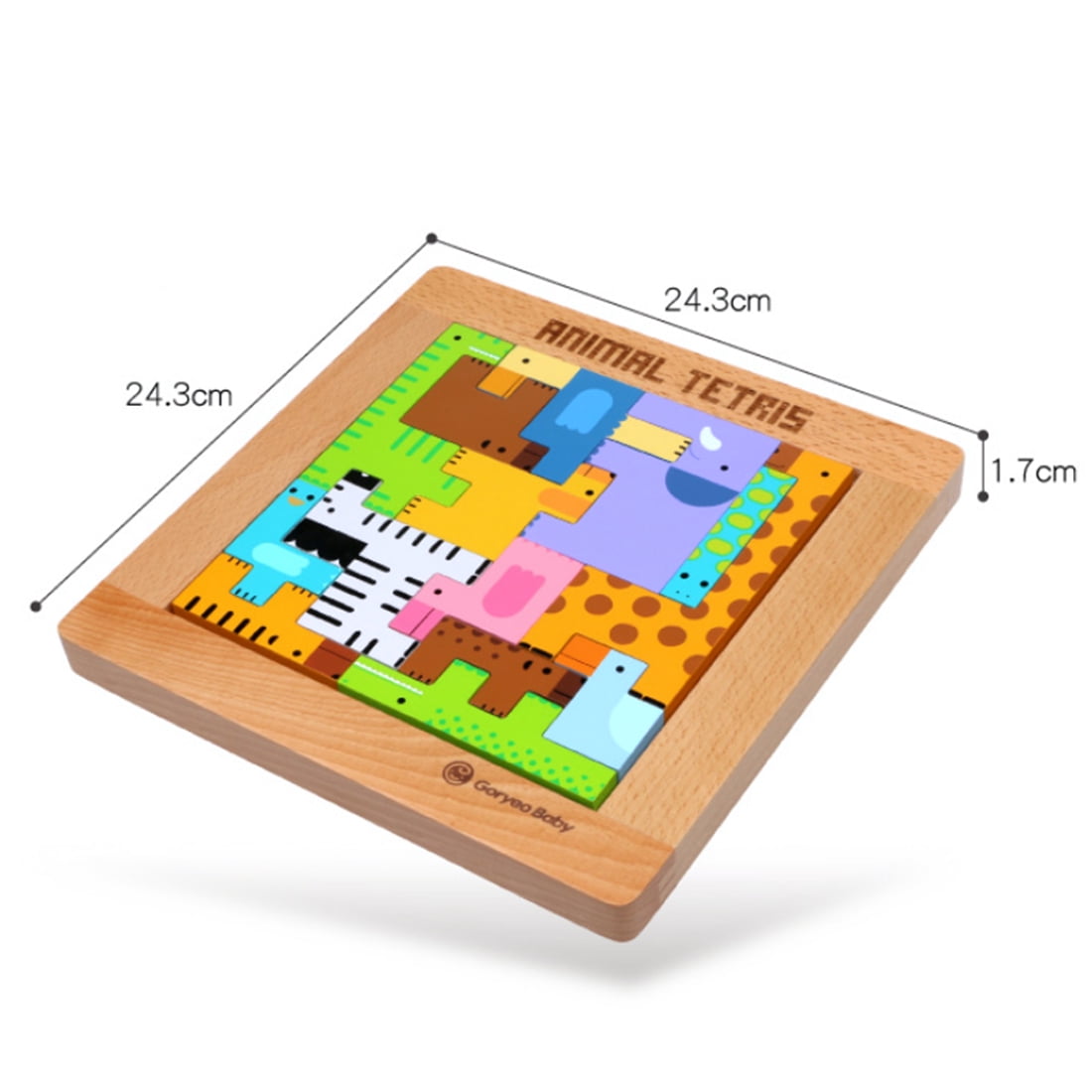 Tetris block game shape set isolated vector illustration. 20691364
