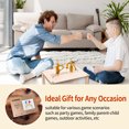 thumbnail image 3 of Bamboo Battle Robots Toy Set – 8-in-1 DIY Fighting Arena Kit with 2 Pull-Control Bamboo Men, Weapons, Balloons, Stickers, and Wooden Stage – STEM Game Gift for Kids & Family, 3 of 6