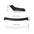 thumbnail image 2 of Masteelf White Front Bumper Spoiler Lip Exterior Car Accessories for Enhanced Style and, 2 of 7