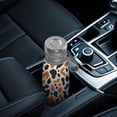 thumbnail image 5 of Leopard Print 29oz Stainless Steel Insulated Thermos with Tea Filter, 360° Printed Travel Bottle, Leakproof BPA-Free Flask with Anti-Slip Base, 304 Inner & 201 Outer, Vacuum Cup, 5 of 6