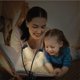 thumbnail image 2 of 12 LED Rechargeable Reading Light/Music Stand, Clip-on Reading Lamp in Bed, Double Eye Protection, 2 of 5