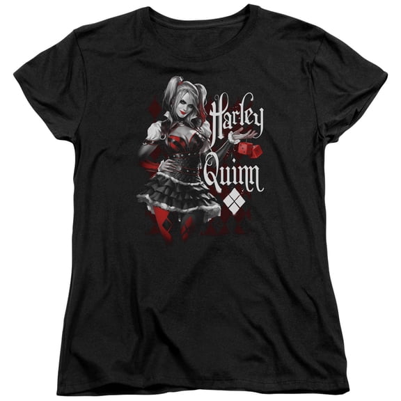 Batman Arkham Knight Dice Women's T Shirt