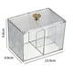 thumbnail image 2 of Dispensador de almohadillas de algodón Laklulu, contenedor de almohadillas de algodón para baño, almacenamiento de almohadillas de algodón, contenedor de almohadillas de algodón, dispensador de, 2 of 7