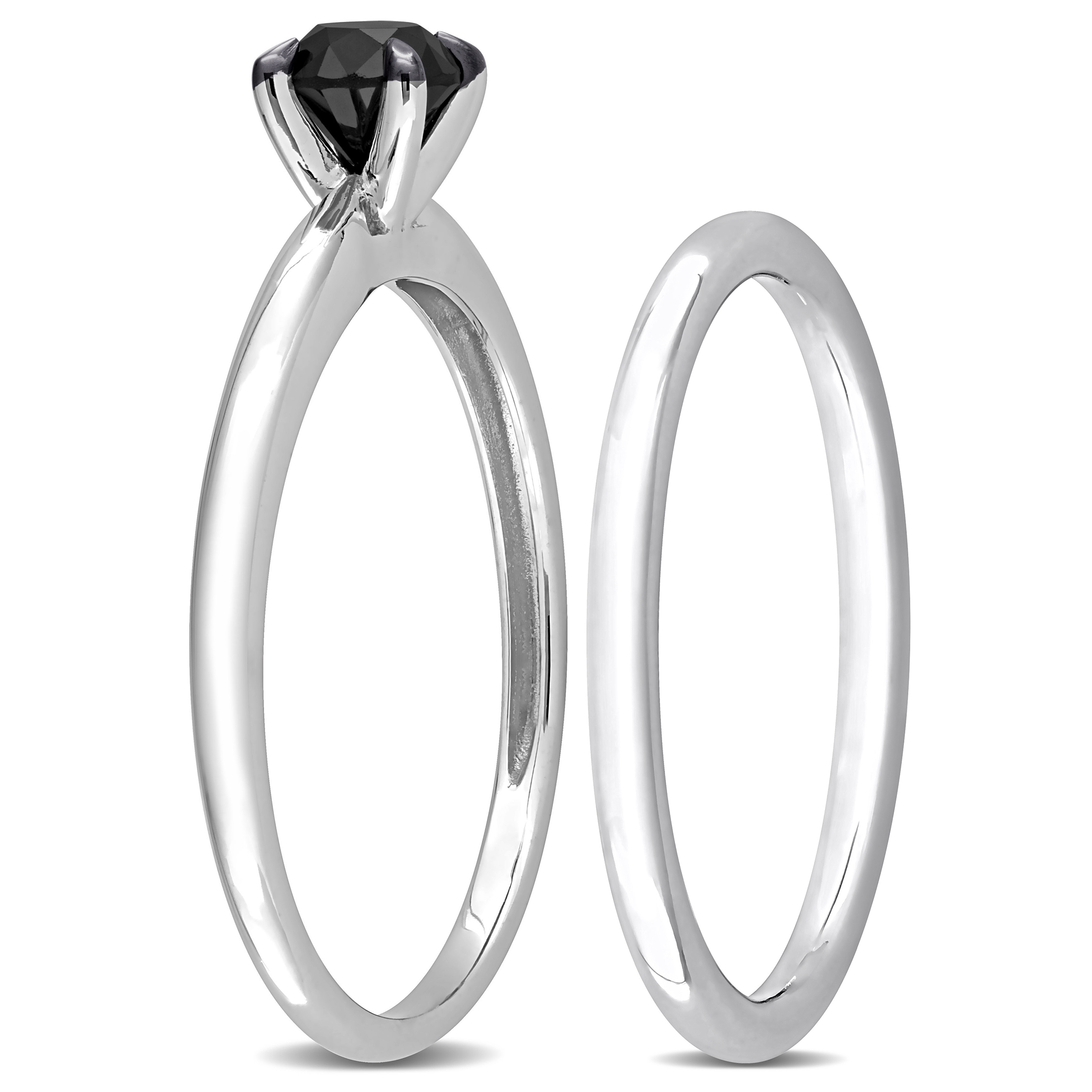 Everly Women's Diamond 14k White Gold Bridal Set