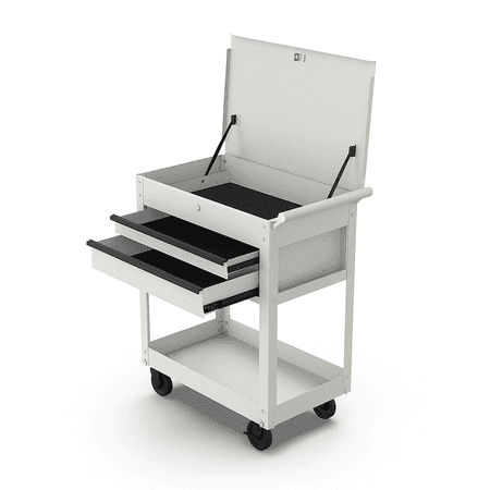 Hyper Tough 28-Inch Steel Tool Cart