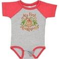 thumbnail image 3 of Inktastic My 1st Thanksgiving Pumpkin Vegetables in Orange and Green Boys or Girls Baby Bodysuit, 3 of 5
