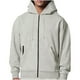 thumbnail image 2 of pstuiky Camisas casuales de manga larga para hombre, Sudadera deportiva informal de manga larga con capucha y bolsillos con cremallera de color liso para hombre Tops casuales para hombres l, 2 of 8