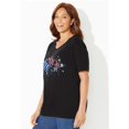 thumbnail image 3 of Catherines Women's Plus Size Stars & Shine Tee, 3 of 4