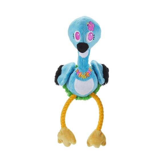 BARK Lele the Nene Goose Hawaiian Goose Bird Blue Plush Dog Toy All Sizes