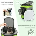 thumbnail image 3 of Pawsse Pet Carrier Backpack, Green & Gray, 16"H x13.2"L x12"W, 3 of 7