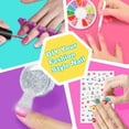 thumbnail image 4 of Kit de esmaltes de uñas Amagoing para niñas de 6 a 12 años con secador de uñas y escritorio, 4 of 8