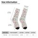 thumbnail image 2 of Fotbe Fairy Floral Calcetas Largas con Estampado para Hombre y Mujer – Calcetas de Compresión Transpirables y Elásticas, Viajar y Uso Diario Talla 5-11, 2 of 6