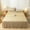 Khaki, variant on FeiFu Single Bedspread Dust Cover Dustproof Cover Sheet Soft Breathable Bedding for Home Use Easy to Clean Bed Linen(78.74x59.06in)
