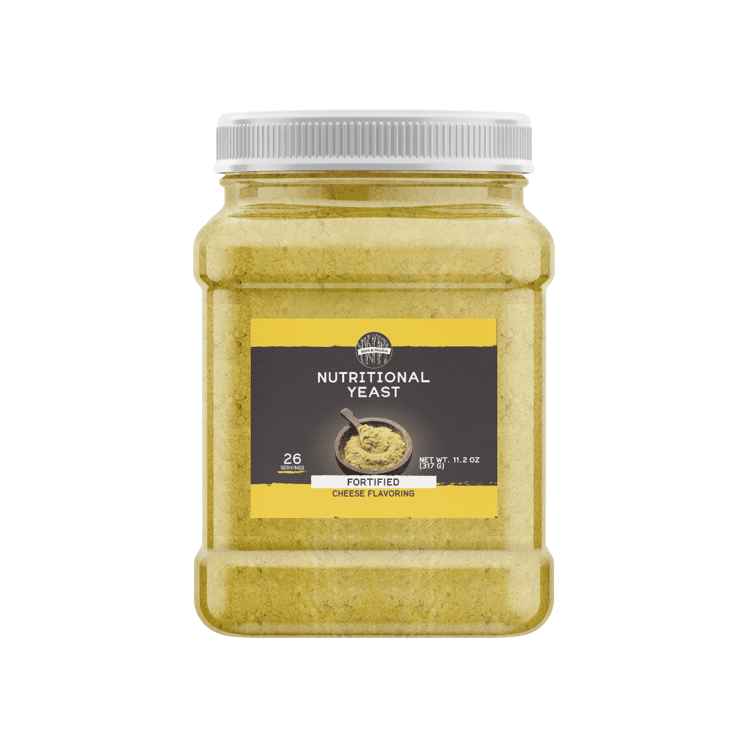 Birch & Meadow 4 Cups of Nutritional Yeast Flakes, Yummy Nooch, Cheesy Flavor, Popcorn & Casseroles