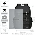thumbnail image 2 of COLINS KEIRS 16 Inch Laptop Backpack for Men, Drawstring, Waterproof, Large 30 L Backpack  for Travel, Work, College or Daily Use, Black, 2 of 9