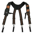 thumbnail image 5 of MELOTOUGH Heavy Duty Tool Belt Suspenders With Adjustable straps and Large Moveable Phone Holder Khaki, 5 of 5