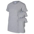 thumbnail image 1 of Gildan T-Shirt Sans Coutures Prélavé pour Femmes, Lot de 3, 1 of 1