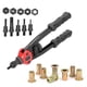 thumbnail image 5 of Juego De Pistolas Para Remaches Ciegos, Portátiles, Resistentes Y Duraderas Pistola Para Tuercas Con Remaches Con Tuercas Ferroaleación De Alta Dureza Para Mejorar Eficazmente La ANGGREK BT605 Rivet Nut Gun, 5 of 8