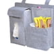 thumbnail image 2 of Bolsa De Almacenamiento Para El Asiento Trasero Del Automóvil Bolsa colgante automática Bolsa de almacenamiento de teléfono de papel de fieltro Piezas interiores automáticas (gris) Likrtyny Accesorios para autos y motos, 2 of 8
