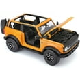 thumbnail image 2 of 2021 Ford Bronco Badlands Orange Metallic "Special Edition" 1/18 Diecast Model Car by Maisto, 2 of 4