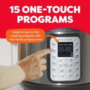 Instant Pot 6Qt Duo Plus 9-in-1 Multicooker, Pressure Cooker, Slow Cook, Rice Maker, Steamer, Sauté, Yogurt, Warmer & Sterilizer, Stainless Steel, 6 Quarts