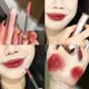 thumbnail image 1 of Cappuvini Ice Tea Lip Gloss Espejo Agua Brillo De Labios Hidratante Líquido Lápiz Labial Relleno Sexy Tinte Rojo Maquillaje Cosmético Coreano timetunnel Gao Jinjia  unisex, 1 of 2