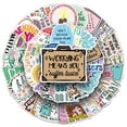 thumbnail image 5 of 100PCS Motivational Scrapbook Stickers, Small Personalized Funny Inspirational Stickers Junk Journal Planner Scrapbook Supplies for Vision Board Water Bottle Adults Emotional Support, 5 of 6