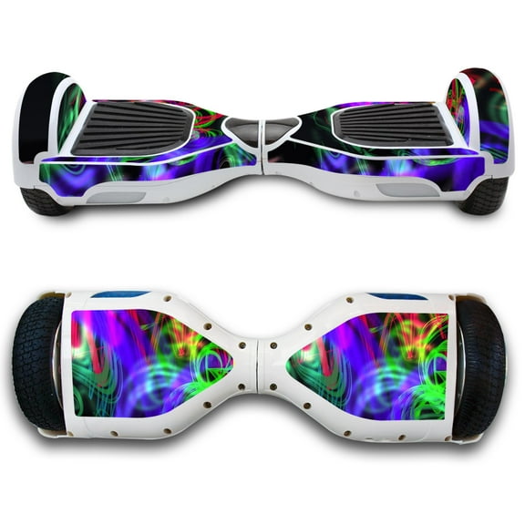 Hover Board Skin for Self-Balancing Sticker Decals Electric Scooter Smart Balancing Scooters Vinyl Cover-Neon Splatter