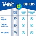 thumbnail image 4 of Hydrosteel Garden Hose Heavy Duty Steel Hose Triple Layered Water Hose 100ft, 4 of 10