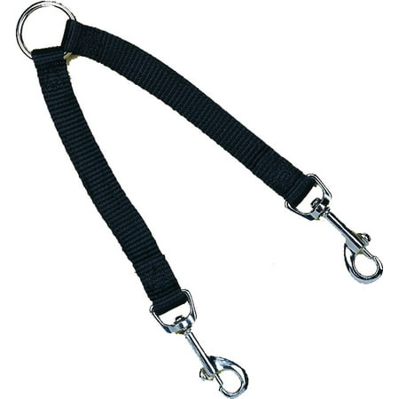 NYLON DOUBLE COUPLER FOR WALKING 2 DOGS