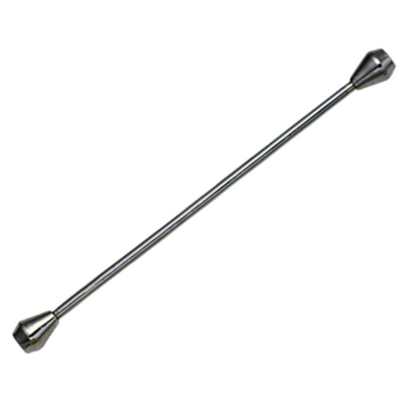 Milageto Men's Collar Bar Tie Pin 65mm Mens Shirt Collar Pin Clip for Valentine's