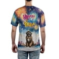 thumbnail image 5 of Happy New Year with Newfoundland Fireworks Holiday Xmas Winter 2025 All Over Print 3D Shirt Unisex Merch Newfie Dog Lover Gifts - 00025, 5 of 6